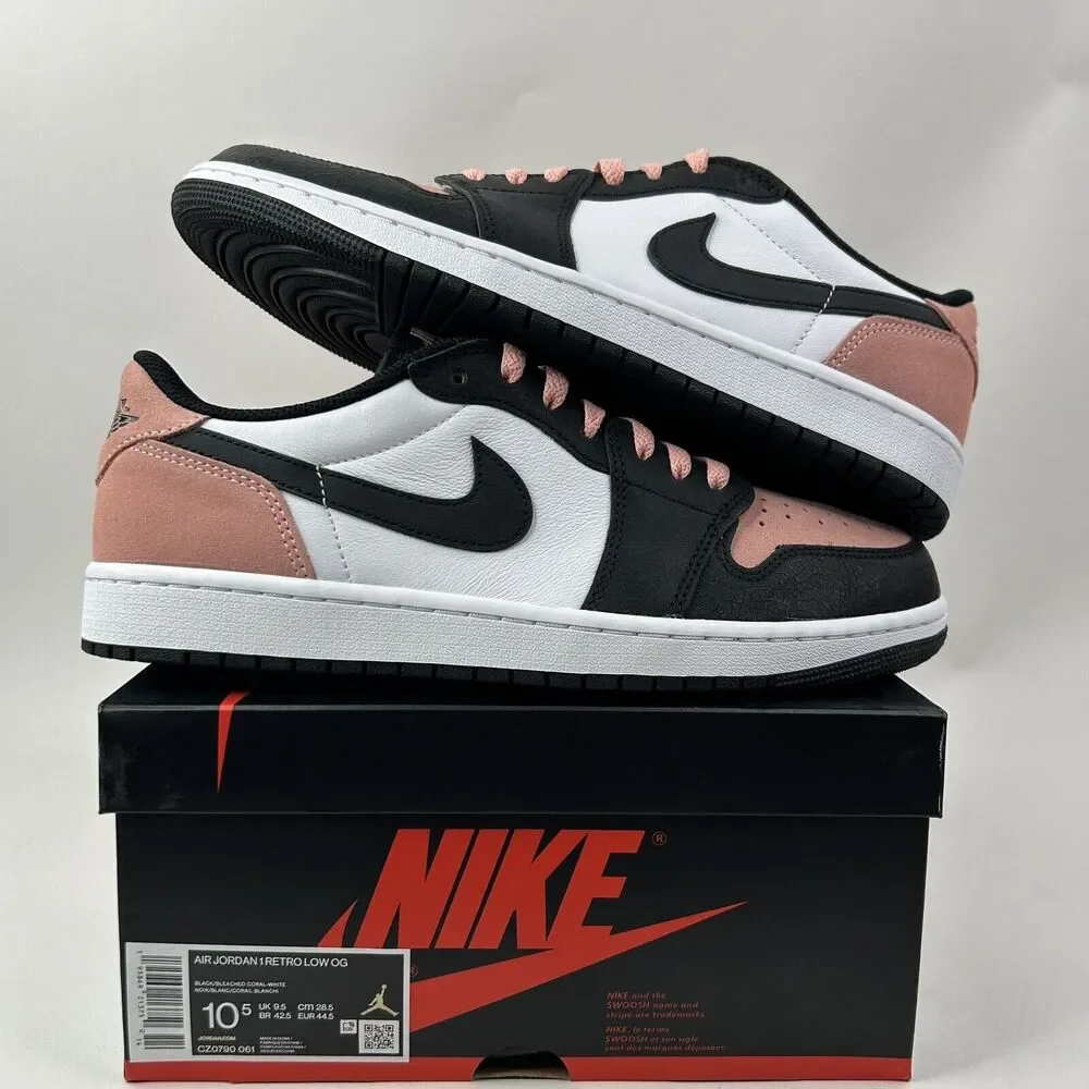 Nike Shoes Air Jordan 1 Retro Low OG “Bleached Coral